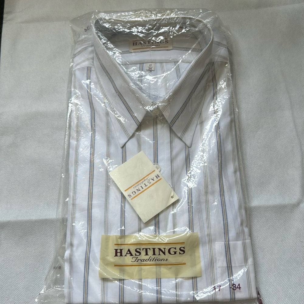Never been opened Hastings traditions button down shirt